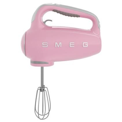 Batteur électrique HMF01PKEU rose pastel, Smeg