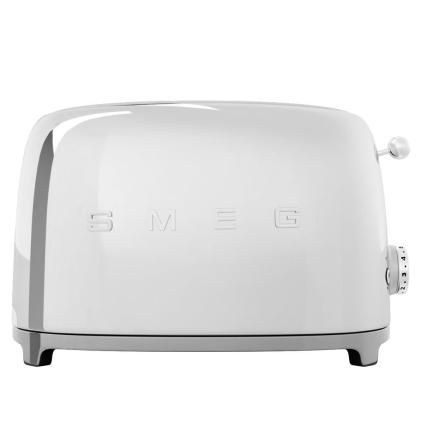 Grille-pain TSF01SSEU, 2 tranches, chromé, Smeg