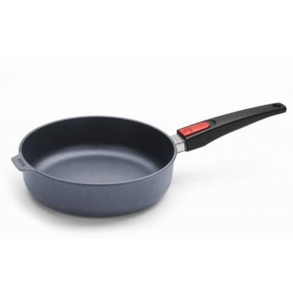 Sauteuse DIAMOND LITE 24 cm, poignée amovible, WOLL
