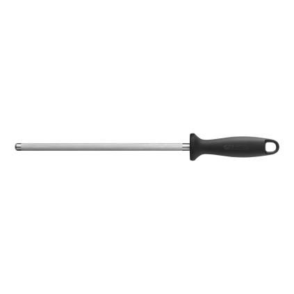 Fusil d'affûtage 26 cm, avec rainures, chromée, Zwilling