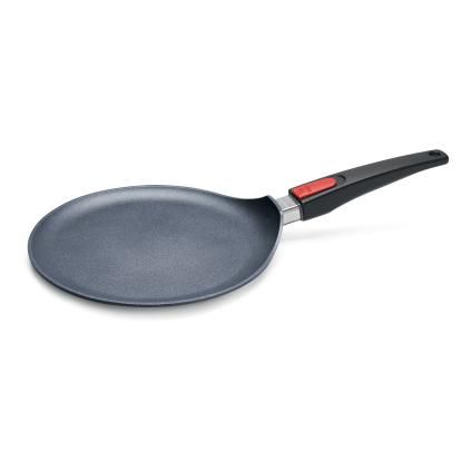 Crêpière DIAMOND LITE 26 cm, poignée amovible, titane, WOLL