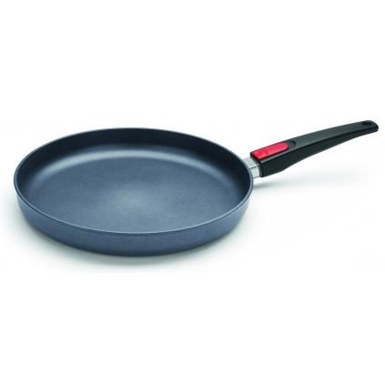Poêle antiadhésive DIAMOND LITE 32 cm, poignée amovible, titane, WOLL