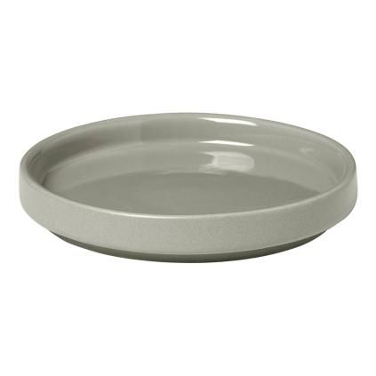 Assiette à tapas PILAR 10 cm, gris clair, céramique, Blomus