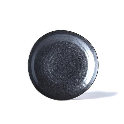 Assiette à dessert MATT BLACK 23 cm, MIJ