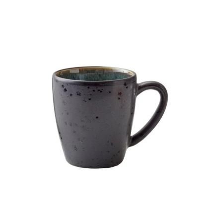 Mug 190 ml, noir/vert, Bitz