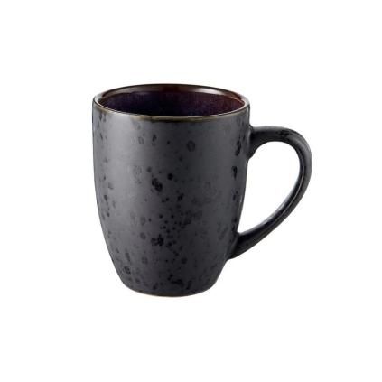 Mug à thé 300 ml, noir/bleu foncé, grès, Bitz
