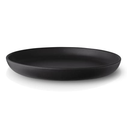 Assiette NORDIC KITCHEN 25 cm, noir, grès, Eva Solo