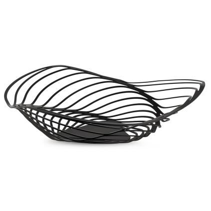 Coupe à fruits TRINITY 37 cm, noir, Alessi