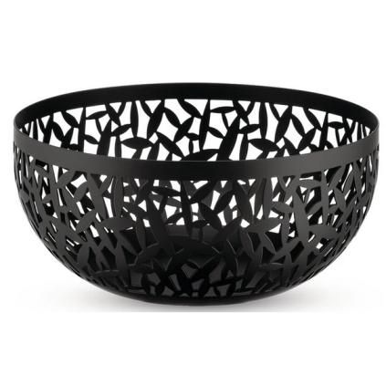 Coupe à fruits CACTUS! 21 cm, noir, Alessi
