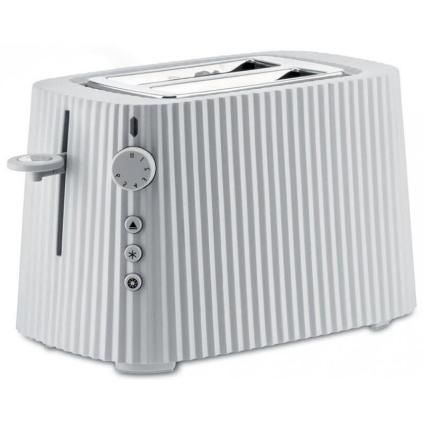 Grille-pain PLISSE, 2 tranches, blanc, Alessi