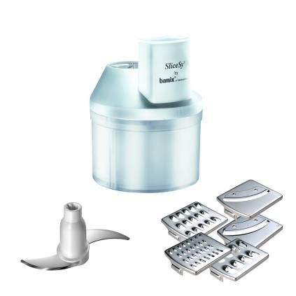 Accessoire hachoir SLICESY pour mixeurs plongeants Bamix, blanc, Bamix