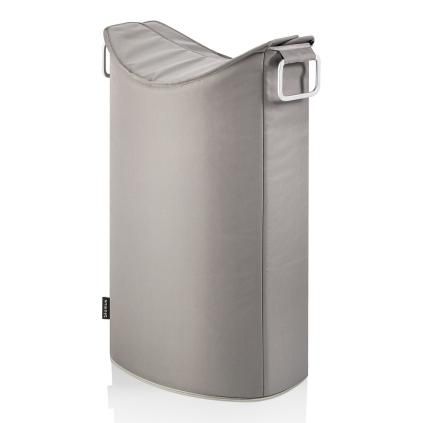 Bac à linge FRISCO 65 l, taupe, Blomus