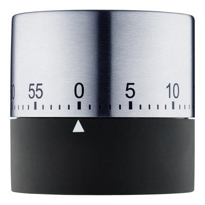 Minuteur de cuisine PUNCTO 6 cm, acier inoxydable mat, Blomus