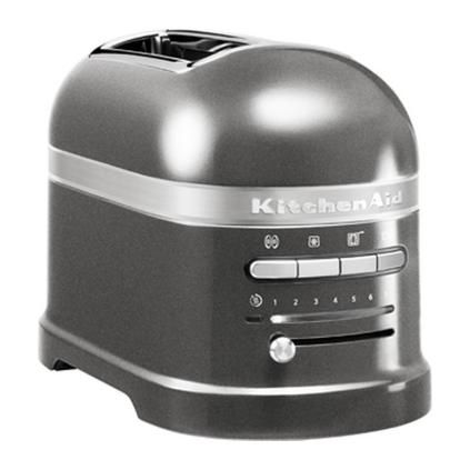 Grille-pain ARTISAN, 2 tranches, gris argenté, KitchenAid