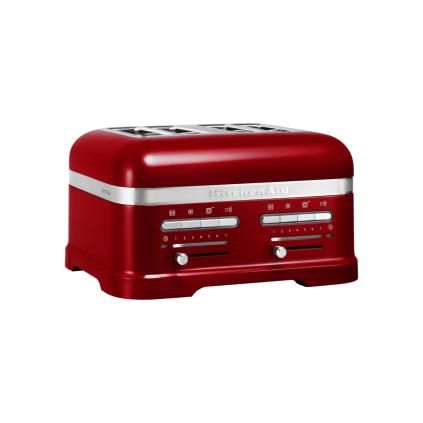 Grille-pain ARTISAN, 4 tranches, rouge métallique, KitchenAid