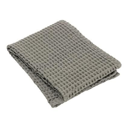 Serviette de bain CARO 50 x 100 cm, taupe, Blomus