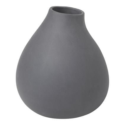 Vase NONA 17 cm, gris foncé, Blomus