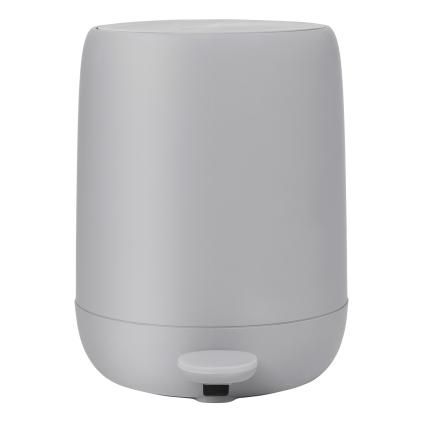 Poubelle de salle de bain SONO 5 l, gris clair, Blomus