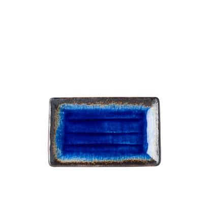 Assiette à sushi COBALT BLUE 21 x 13 cm, MIJ
