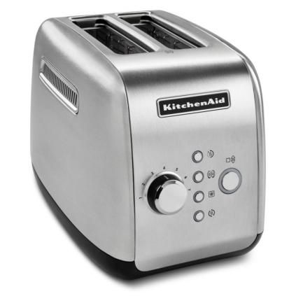 Grille-pain 5KMT221ESX, 2 tranches, acier inoxydable, KitchenAid