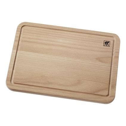 Planche à découper 35 x 25 cm, brun, bois de hêtre, Zwilling