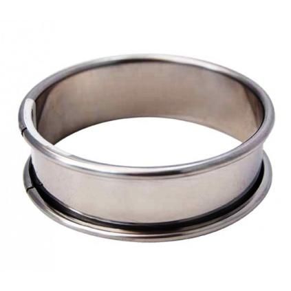 Cercle de cuisson 10 cm, rond, inox, de Buyer