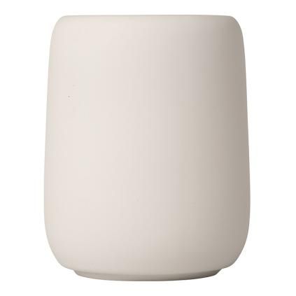 Verre porte brosse à dent SONO, Crème, Blomus