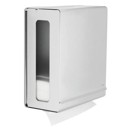 Distributeur de serviettes en papier NEXIO, acier inoxydable poli, Blomus
