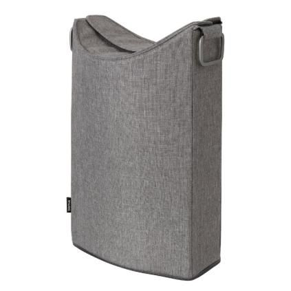 Sac à linge FRISCO LOUNGE, 65 l, gris foncé, Blomus