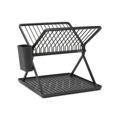 Egouttoir à vaisselle, pliable, gris, Brabantia