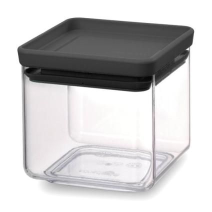 Boîte de conservation pour aliments TASTY PLUS 700 ml, gris foncé, plastique, Brabantia