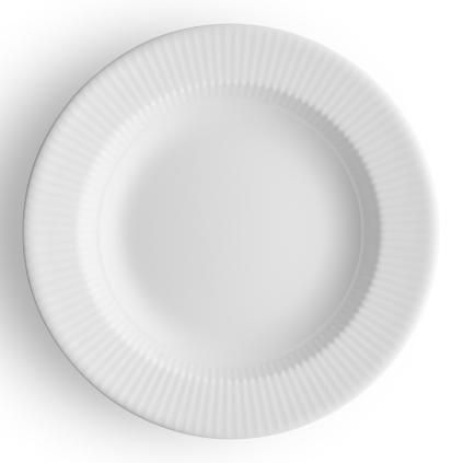 Assiette à soupe LEGIO NOVA 22 cm, blanc, Eva Solo