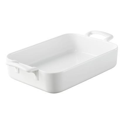 Plat de cuisson four BELLE CUISINE 1,7 l, blanc, rectangulaire, REVOL