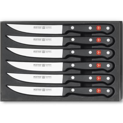 Couteau à steak en set GOURMET, 6 pièces, Wüsthof