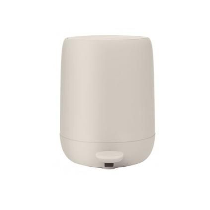 Poubelle à pédale SONO 3 l, crème, Blomus