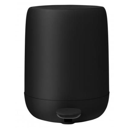 Poubelle à pédale SONO 3 l, noir, Blomus