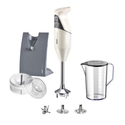 Mixeur plongeant SWISSLINE type D, 200 W, crème, Bamix