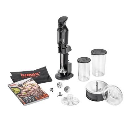 Mixeur plongeant Barbecue 200 W, noir, Bamix