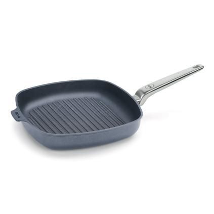 142757 grilovaci panev diamond lite pro 28 x 28 cm na indukci s nerezovou rukojeti titan woll