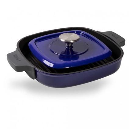 Poêle à griller IRON IND 28 cm, bleue, WOLL
