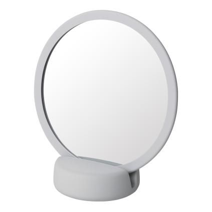 Miroir cosmétique SONO, gris clair, Blomus