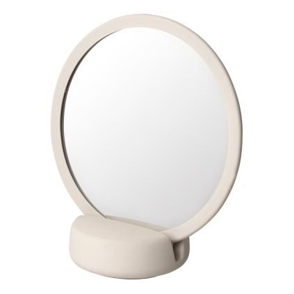 Miroir cosmétique SONO, crème, Blomus