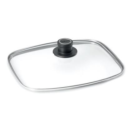 Couvercle de poêle 30 x 26 cm, verre, WOLL