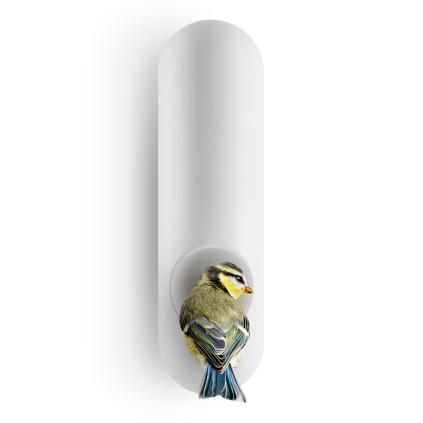 Mangeoire à oiseaux, blanc, céramique, Eva Solo