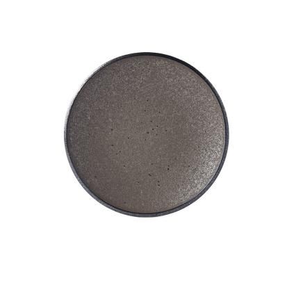 Assiette mise en bouche EARTH BLACK 20 cm, MIJ