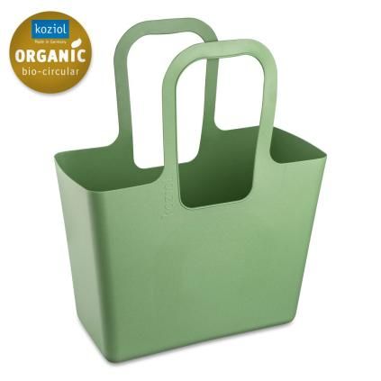 Sac shopper TASCHE XL, vert feuillu naturel, Koziol