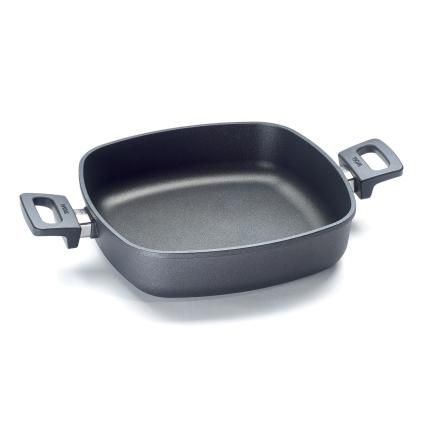 Poêle de service TITANIUM NOWO 28 x 28 cm, pour induction, antiadhésive, titane, WOLL
