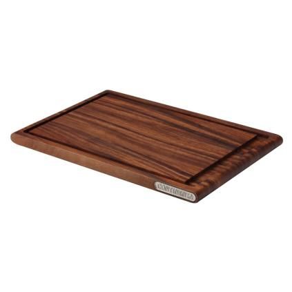 Planche à découper 37 x 25 cm, brun, bois d'acacia, Continenta