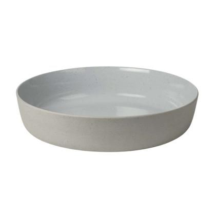 Saladier SABLO L 34,5 cm, gris clair, Blomus