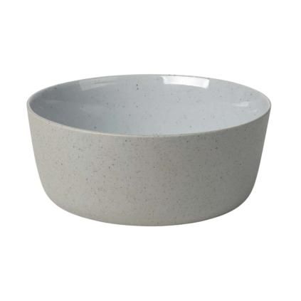 Bol de service SABLO 15,5 cm, gris clair, Blomus